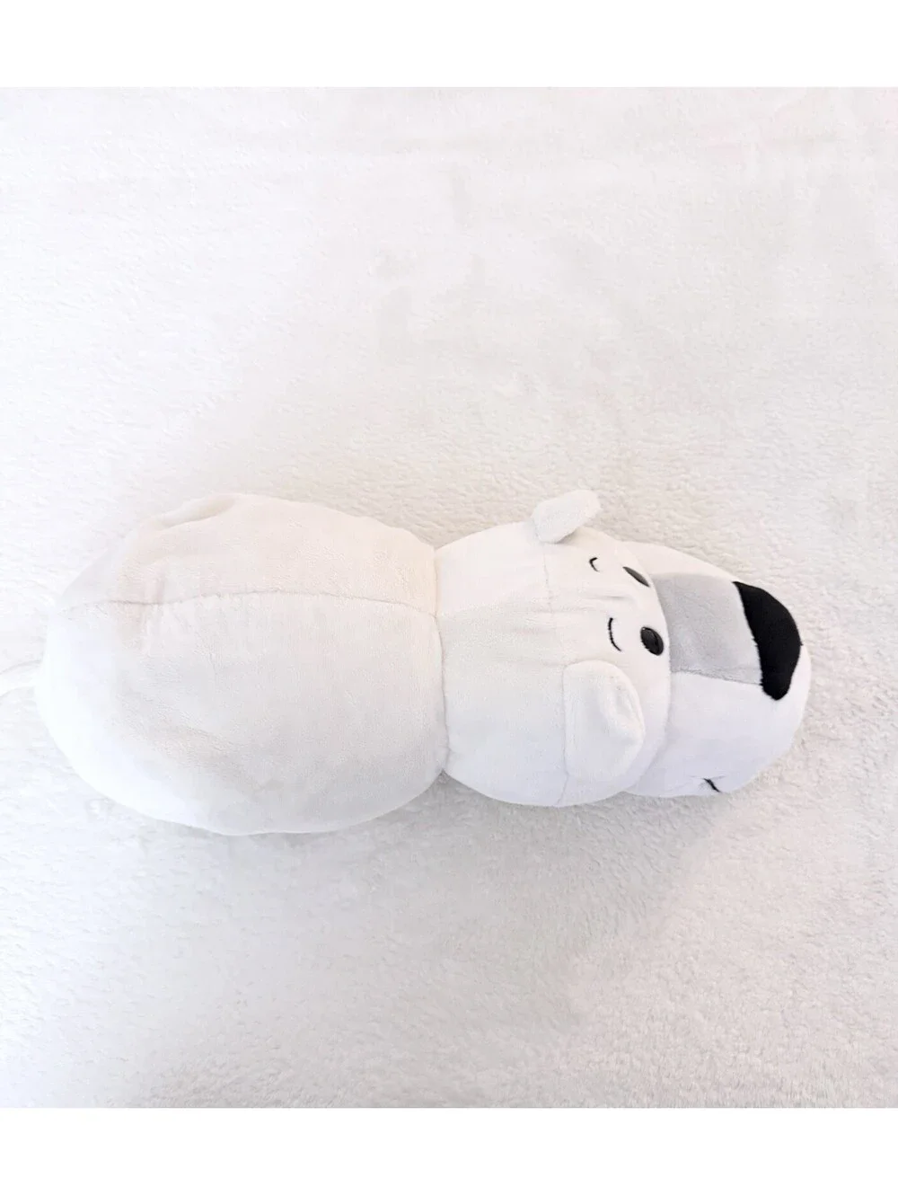 Flip A Zoo Asher Husky Polar Bear Reversible Plush Stuffed Animal Toy 16”